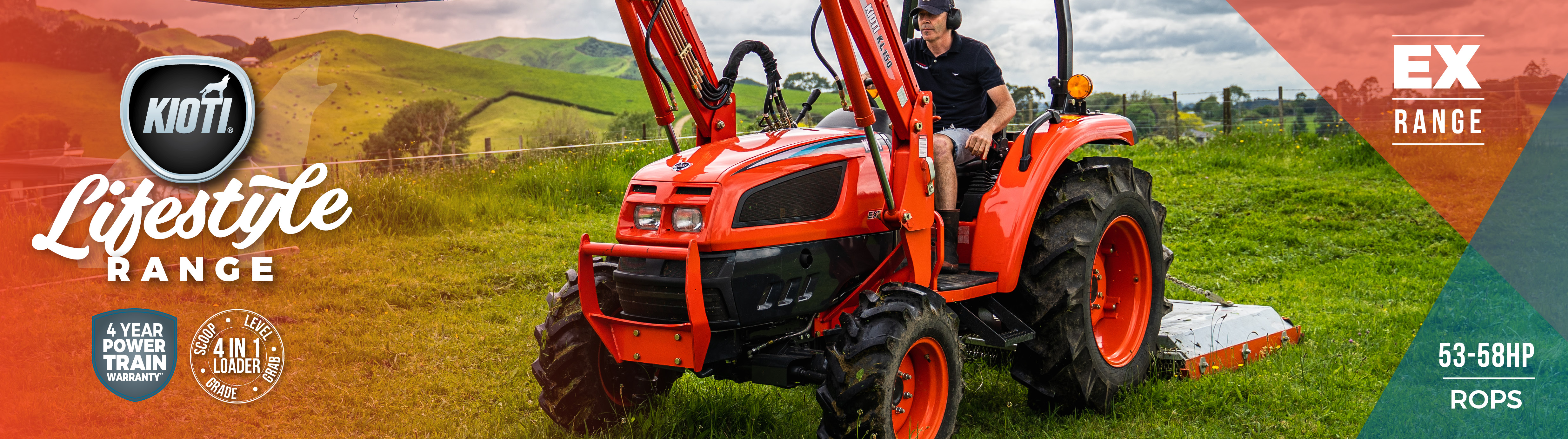 Kioti Tractors Compact & Utility Tractors Brought to you by Power